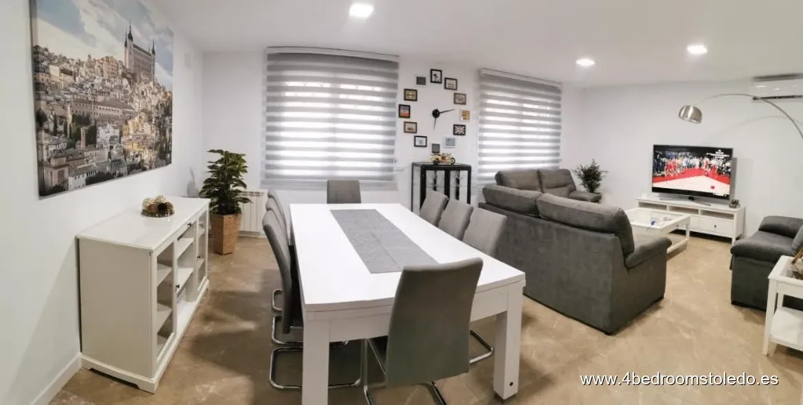 Salón comedor con capacidad para 10 personas